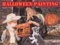 Jwèt Halloween Painting