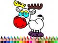 Jwèt Back to School: Deer Coloring Book