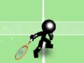 Jwèt Stickman Tennis 3D