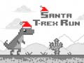 Jwèt Santa T-Rex Run