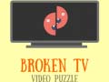 Jwèt Broken TV Video Puzzle