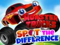 Jwèt Monster Trucks Spot the Difference