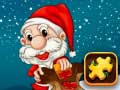 Jwèt Santa Claus Puzzle Time