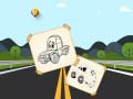 Jwèt Funny Cars For Kids Coloring