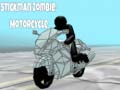Jwèt Stickman Zombie: Motorcycle