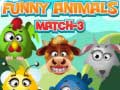 Jwèt Funny Animals Match 3