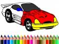 Jwèt Back To School: Muscle Car Coloring