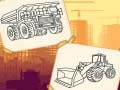 Jwèt Construction Trucks Coloring