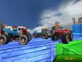Jwèt Monster Truck Stunts Sky Driving