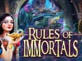 Jwèt Rules of Immortals