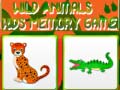 Jwèt Wild Animals Kids Memory game