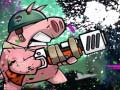 Jwèt Piggy Soldier Super Adventure
