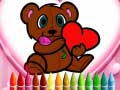 Jwèt Animals Valentine Coloring
