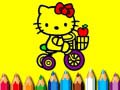 Jwèt Back To School: Sweet Kitty Coloring