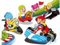 Jwèt Cartoon Kart Puzzle