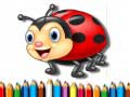 Jwèt Ladybug Coloring Book