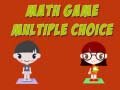 Jwèt Math Game Multiple Choice