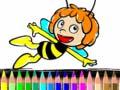 Jwèt Back To School Maja the Bee Coloring Book