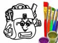Jwèt Back To School: School Bag Coloring Book