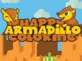 Jwèt Happy Armadillo Coloring