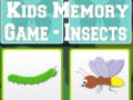 Jwèt Kids Memory game - Insects
