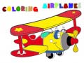 Jwèt Coloring Book Airplane