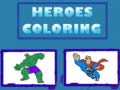 Jwèt Heroes Coloring 