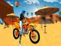 Jwèt Motocross Beach Game: Bike Stunt Racing