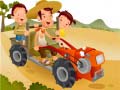Jwèt Cartoon Tractor Puzzle