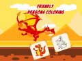Jwèt Friendly Dragons Coloring