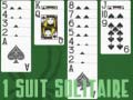 Jwèt 1 Suit Spider Solitaire