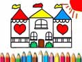 Jwèt Doll House Coloring Book