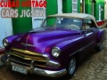 Jwèt Cuban Vintage Cars Jigsaw