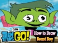 Jwèt How to Draw Beast Boy