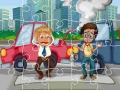 Jwèt Crash Car Jigsaw