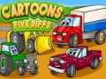 Jwèt Cartoons Five Diffs