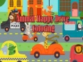 Jwèt Animal Happy Drive Coloring