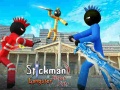 Jwèt Stickman Police vs Gangsters Street Fight