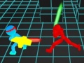 Jwèt Stickman Neon Warriors: Sword Fighting