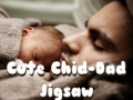 Jwèt Cute Child-Dad Jigsaw
