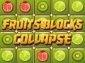 Jwèt Fruits Blocks Collapse