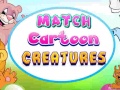 Jwèt Match Cartoon Creatures