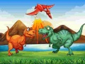 Jwèt Colorful Dinosaurs Match 3