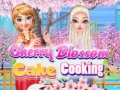 Jwèt Cherry Blossom Cake Cooking