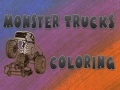 Jwèt Monster Trucks Coloring