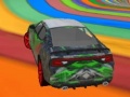 Jwèt Mega Ramp Car Stunt Racing Mania