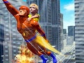 Jwèt Superhero Police Speed Hero Rescue Mission