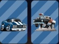 Jwèt Crazy Big American Cars Memory