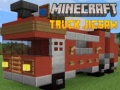 Jwèt Minecraft Truck Jigsaw