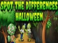Jwèt Spot the differences halloween